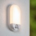 Φωτιστικό Απλίκα LED 15W 230V 1100lm 4000K Λευκή IP54 με Ανιχνευτή Κίνησης 99DS202